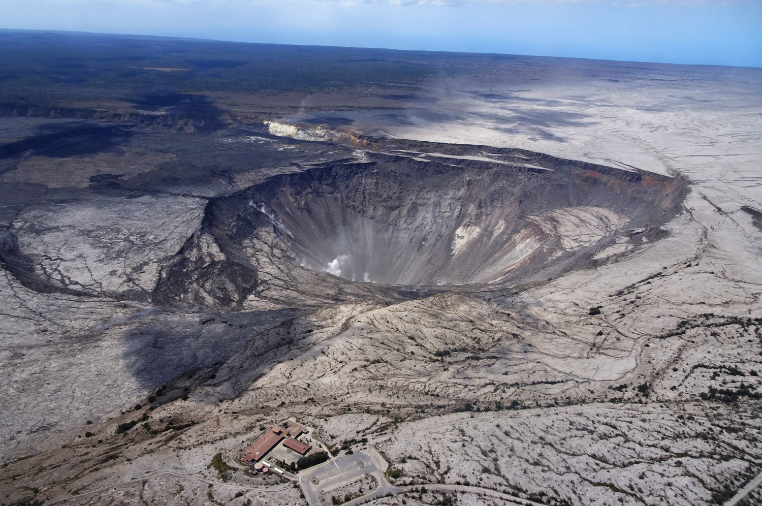 Гавайи кратер Halemaumau