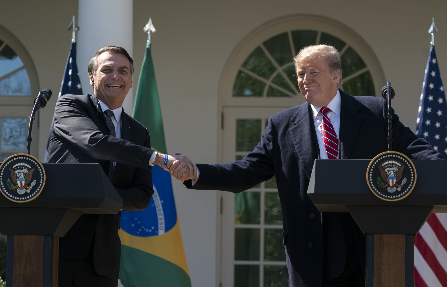 Trump And Bolsonaro Pledge ‘Historic Remaking’ Of US-Brazil Relations