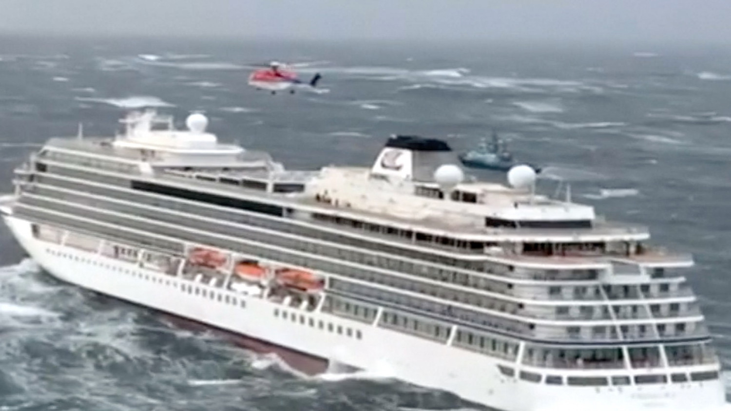 Wild Video Shows Viking Sky Cruise Ship Thrown Into Chaos