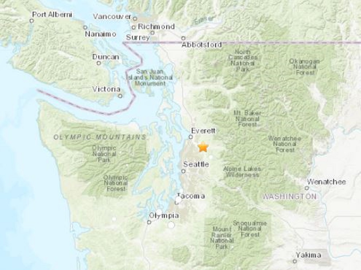 4.6 Magnitude Earthquake Strikes in Seattle Area