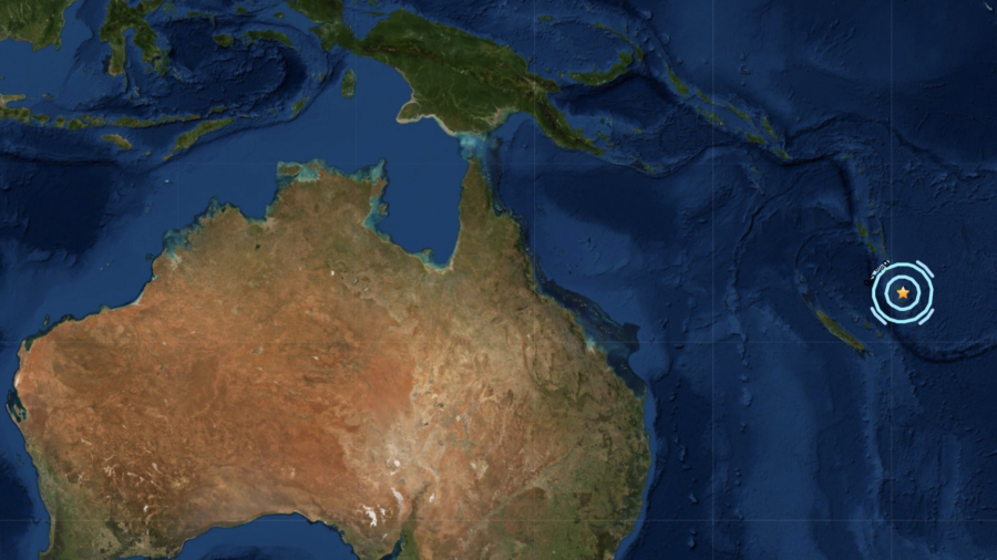 Massive Earthquake Strikes Off Vanuatu: USGS