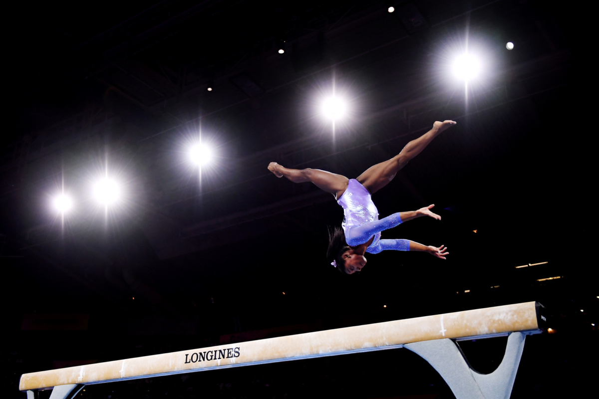 Biles Sets Record for Most Medals at Gymnastics Worlds