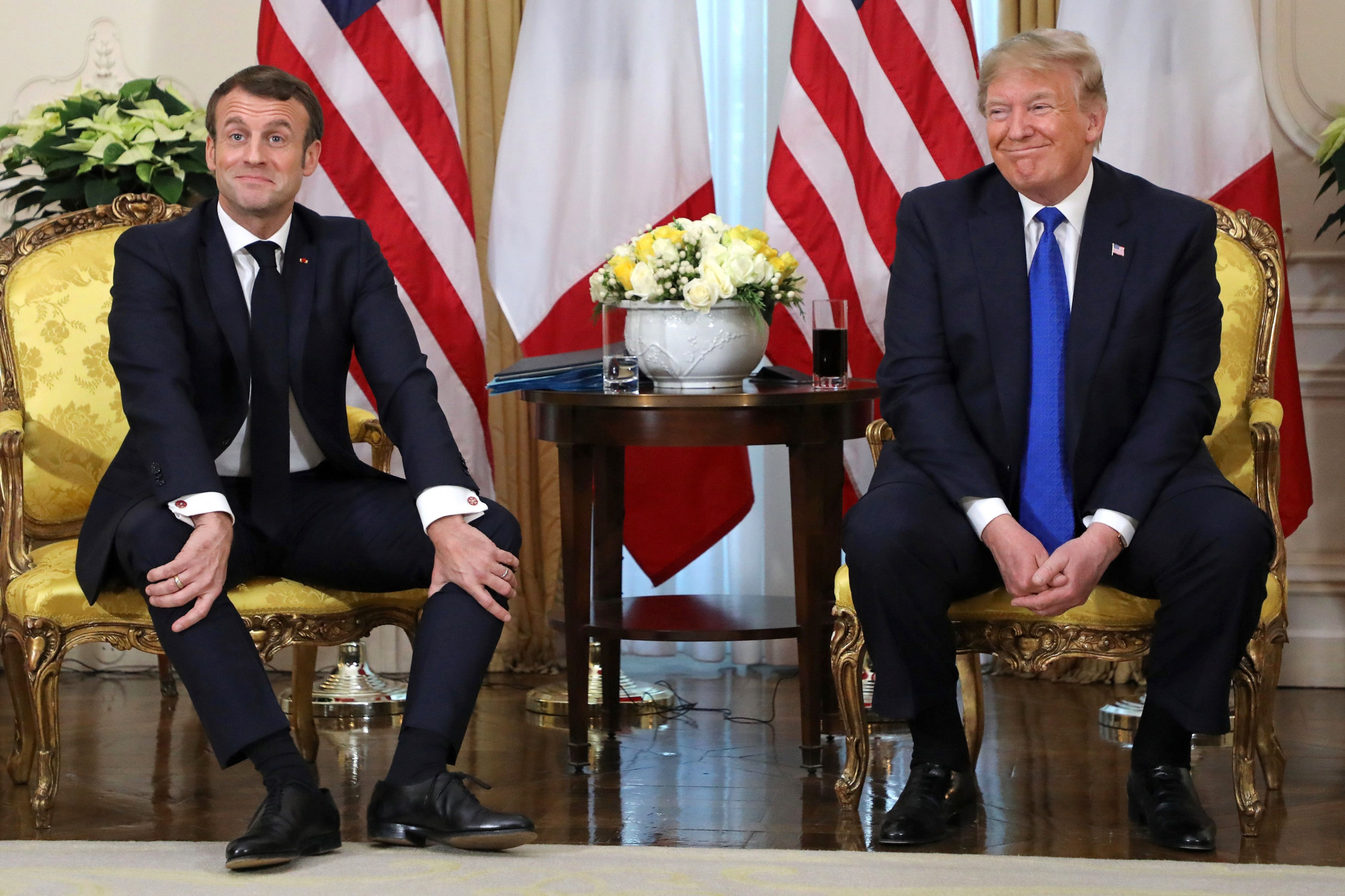 Trump, Macron Find Common Ground at NATO Summit