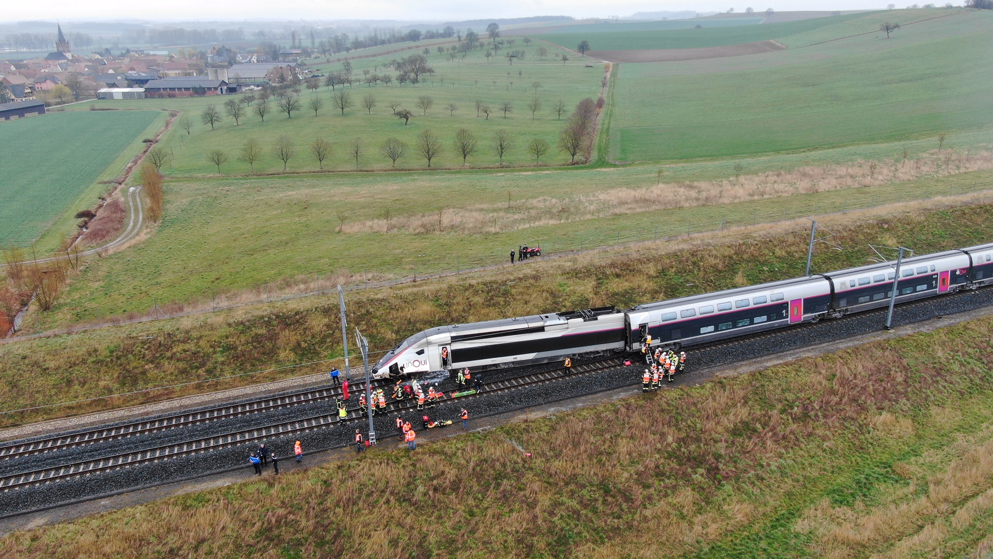 22 Hurt After HighSpeed TGV Train Derails in Eastern France