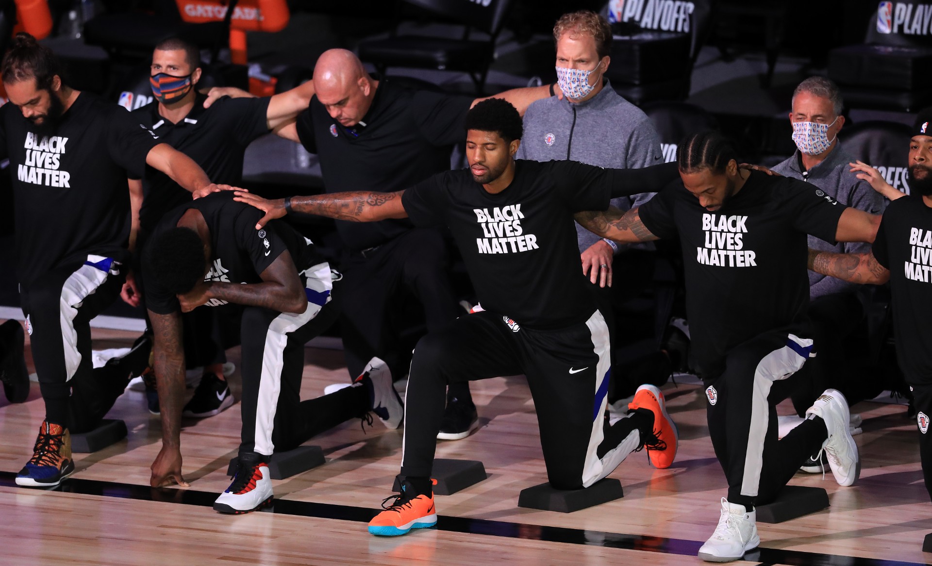 NBA Players Kneel During National Anthem on Anniversary of September 11 ...